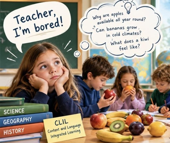PRIMARIA SBS. The Fruit of Boredom: when boredom helps ideas grow