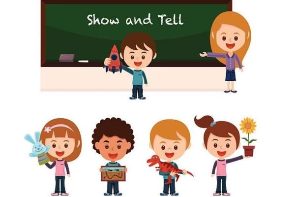 232. PRIMARIA SBS. Project ‘Show and Tell’ in 2^D